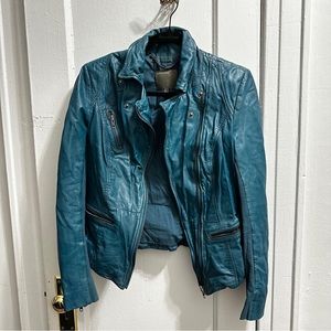 Muubaa Lamb Leather Jacket